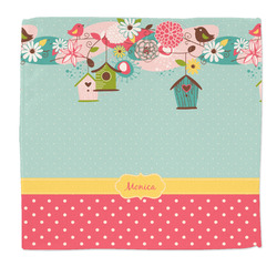 Easter Birdhouses Microfiber Dish Rag (Personalized)