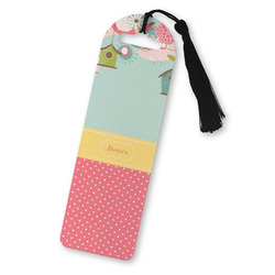 Easter Birdhouses Plastic Bookmark (Personalized)