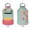 Easter Birdhouses Sanitizer Holder Keychain - Small APPROVAL (Flat)