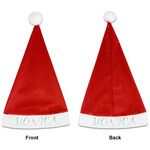 Easter Birdhouses Santa Hat - Front & Back (Personalized)