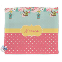 Easter Birdhouses Security Blankets - Double Sided (Personalized)