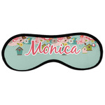 Easter Birdhouses Sleeping Eye Masks - Large (Personalized)