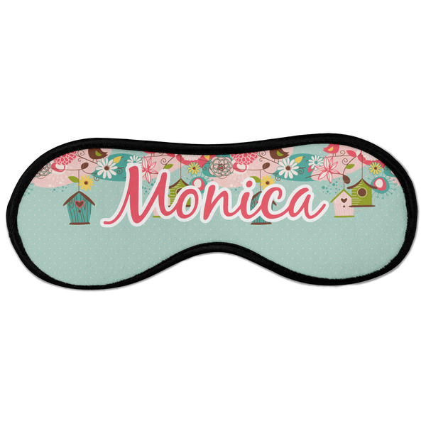 Custom Easter Birdhouses Sleeping Eye Masks - Large (Personalized)