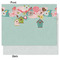 Easter Birdhouses Tissue Paper - Heavyweight - Medium - Front & Back