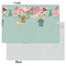 Easter Birdhouses Tissue Paper - Heavyweight - Small - Front & Back