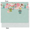 Easter Birdhouses Tissue Paper - Lightweight - Medium - Front & Back