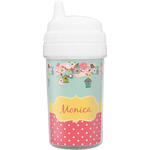 Easter Birdhouses Sippy Cup (Personalized)
