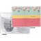 Easter Birdhouses Vinyl Passport Holder - Flat Front and Back