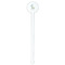 Easter Birdhouses White Plastic 7" Stir Stick - Round - Single Stick