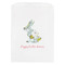 Easter Birdhouses White Treat Bag - Front View