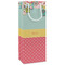 Easter Birdhouses Wine Gift Bag - Matte - Main