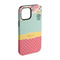 Easter Birdhouses iPhone 15 Tough Case -  Angle