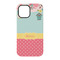 Easter Birdhouses iPhone 15 Tough Case - Back