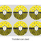 Buzzing Bee 3" Multipurpose Round Labels - Sheet