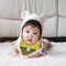 Buzzing Bee Bandana Bib - (Lifestyle 2 girl)