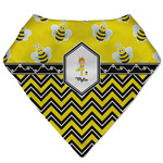 Buzzing Bee Bandana Bib (Personalized)