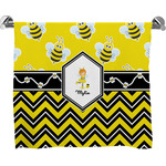 Buzzing Bee Bath Towel (Personalized)