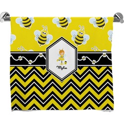 Buzzing Bee Bath Towel (Personalized)