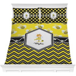 Buzzing Bee Comforter Set - Full / Queen (Personalized)