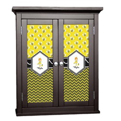 Buzzing Bee Cabinet Decal - Custom Size (Personalized)