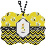 Buzzing Bee Rear View Mirror Charm (Personalized)