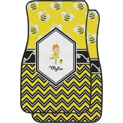 Buzzing Bee Car Floor Mats (Personalized)