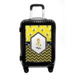 Buzzing Bee Carry On Hard Shell Suitcase (Personalized)