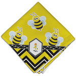 Buzzing Bee Cloth Dinner Napkin - Single w/ Name or Text