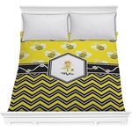 Buzzing Bee Comforter - Full / Queen (Personalized)