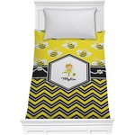 Buzzing Bee Comforter - Twin XL (Personalized)