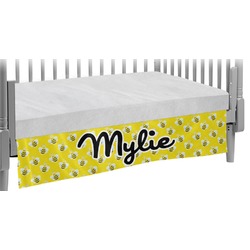 Buzzing Bee Crib Skirt (Personalized)