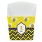 Buzzing Bee French Fry Favor Box - Front View