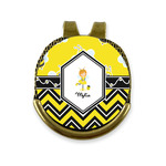 Buzzing Bee Golf Ball Marker - Hat Clip - Gold