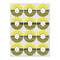 Buzzing Bee Icing Circle - Small - Set of 12