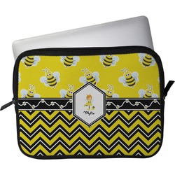 Buzzing Bee Laptop Sleeve / Case - 11" (Personalized)