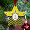 Buzzing Bee Metal Star Ornament - Lifestyle