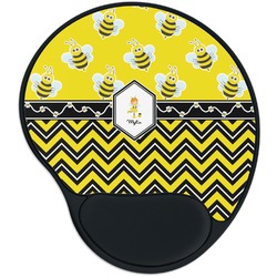 Buzzing Bee Mouse Pad with Wrist Support