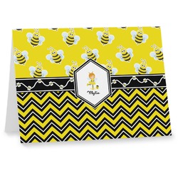 Buzzing Bee Note cards (Personalized)