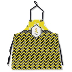 Buzzing Bee Apron Without Pockets w/ Name or Text