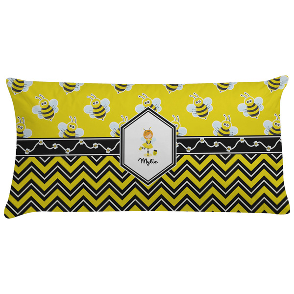 Custom Buzzing Bee Pillow Case - King (Personalized)