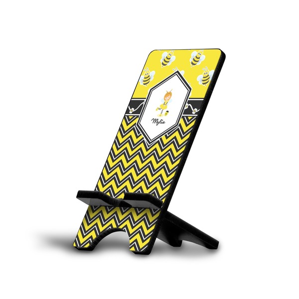Custom Buzzing Bee Cell Phone Stand (Small) (Personalized)