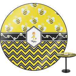 Buzzing Bee Round Table - 30" (Personalized)