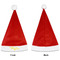 Buzzing Bee Santa Hats - Front and Back (Single Print) APPROVAL