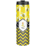 Buzzing Bee Stainless Steel Skinny Tumbler - 20 oz (Personalized)