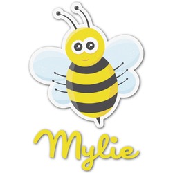 Buzzing Bee Graphic Decal - Small (Personalized)