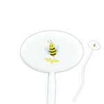 Buzzing Bee Oval Stir Sticks (Personalized)