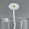 Buzzing Bee White Plastic 7" Stir Stick - Oval - Main