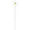 Buzzing Bee White Plastic 7" Stir Stick - Round - Single Stick