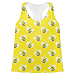 Buzzing Bee Womens Racerback Tank Top - Large