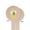 Buzzing Bee Wooden 4" Food Pick - Round - Single Sided - Front & Back